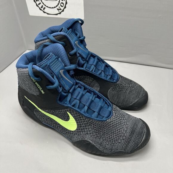 Nike Tawa Wrestling Shoe Boxing Anthracite CI2952-004 Men Size 10 NEW - Picture 11 of 12